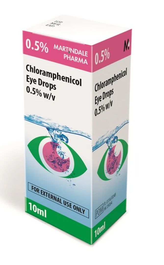 Chloramphenicol Antibiotic Eye Drops 0.5% | 10ml