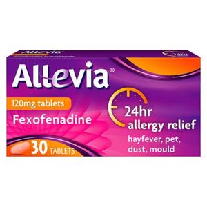 Allevia 120mg Fexofenadine Tablets | 30 Pack