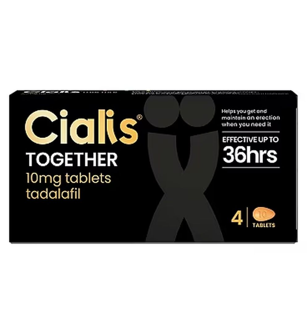 Cialis Together 10mg Tadalafil | 4 Tablets