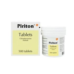 Piriton Allergy Tablets 4mg | 500 Tablets