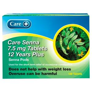Senna Herbal Laxative Tablets | 100 Pack
