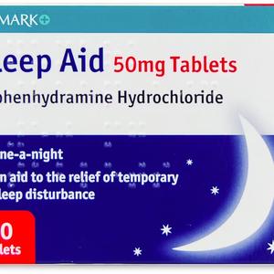 Diphenhydramine 50mg Sleep Aid Tablets | 20 Pack