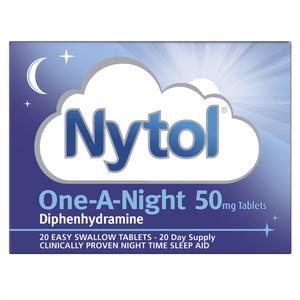 Nytol One-A-Night 50mg Tablets | 20 Pack