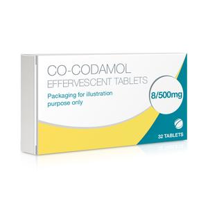 Co-codamol 8/500 Effervescent Tablets | 32 Pack