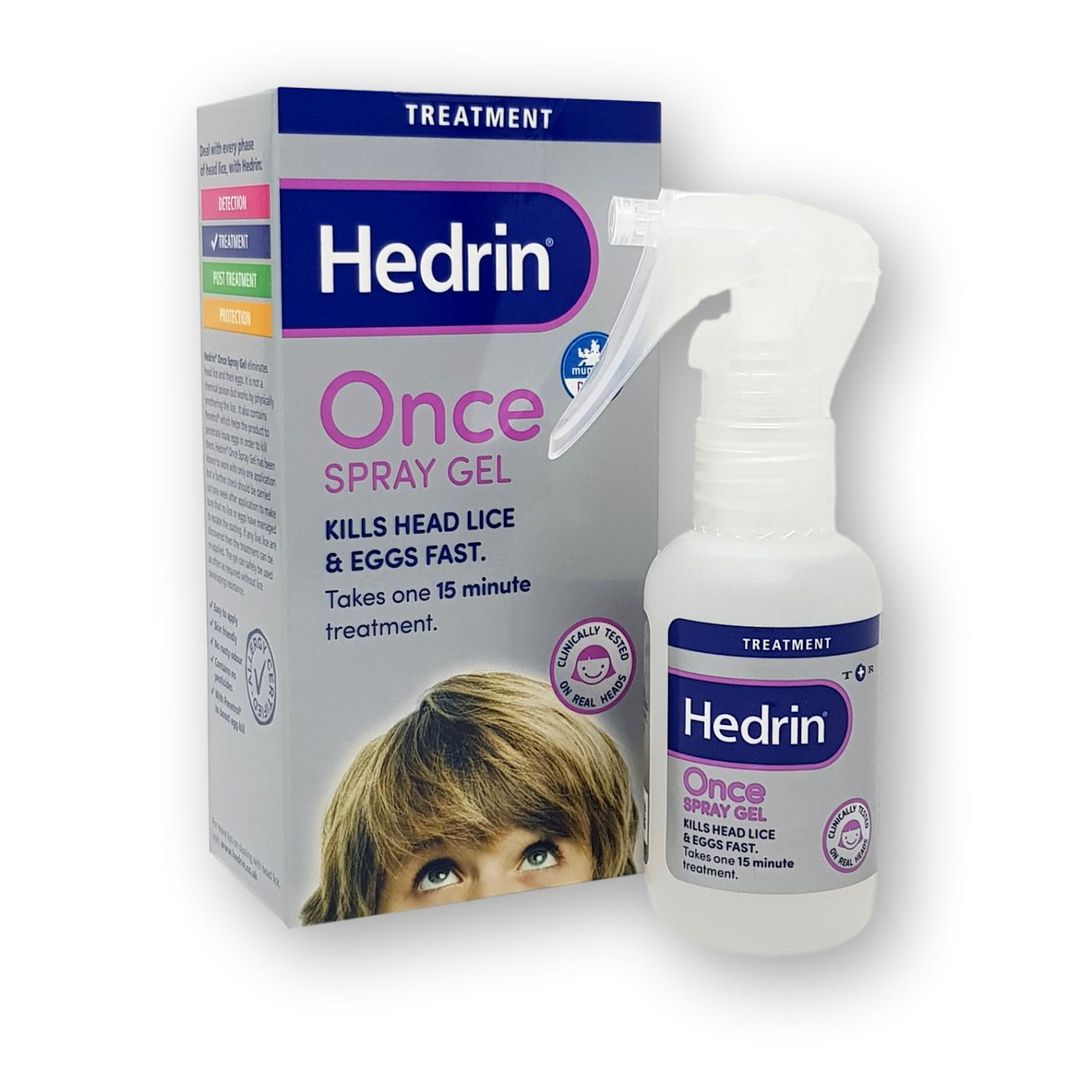 Hedrin Once Spray Gel | 100ml