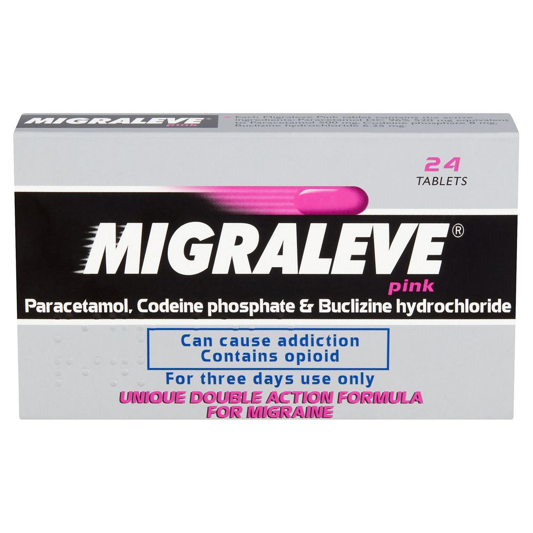 Migraleve Pink Tablets | 24 Pack