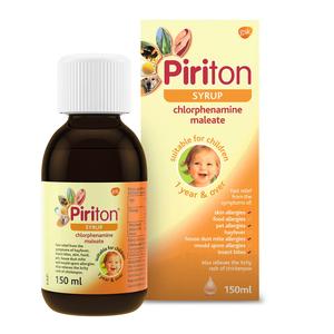 Piriton Allergy Syrup (Chlorphenamine) | 150ml