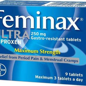 Feminax Ultra 250mg Naproxen | 9 Tablets